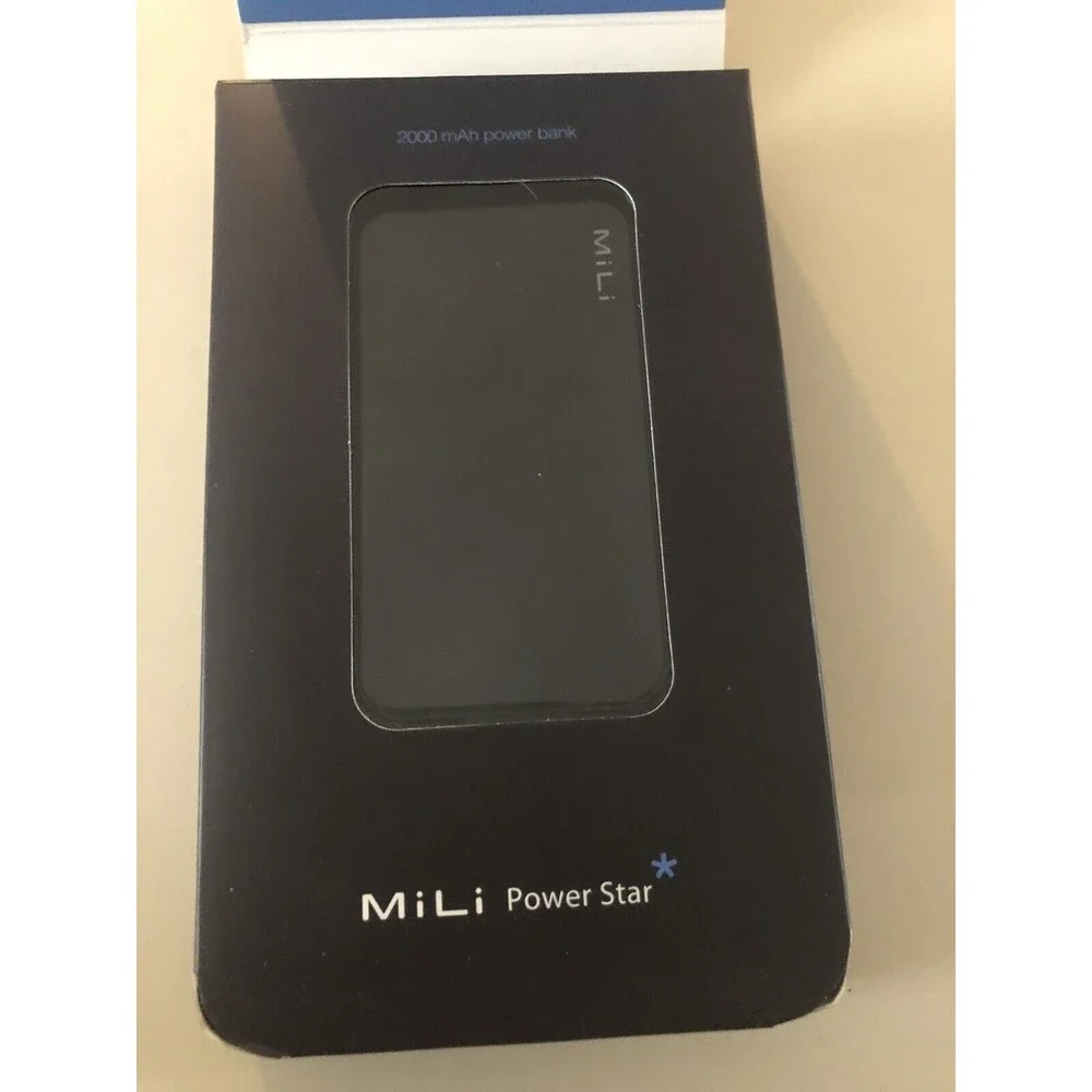 MiLi‎ Power Star Micro USB Portable Power Bank New In Box